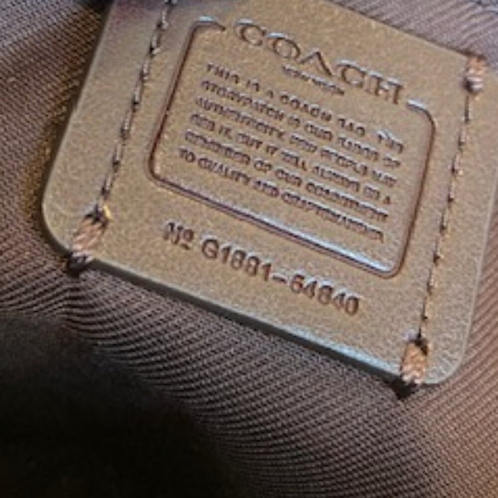 Coach Shoulder Bag - Gray - Picture 6 of 7